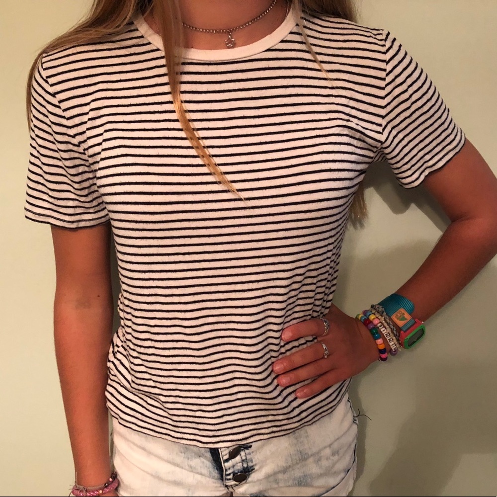 Abercrombie and Fitch Striped T-Shirt